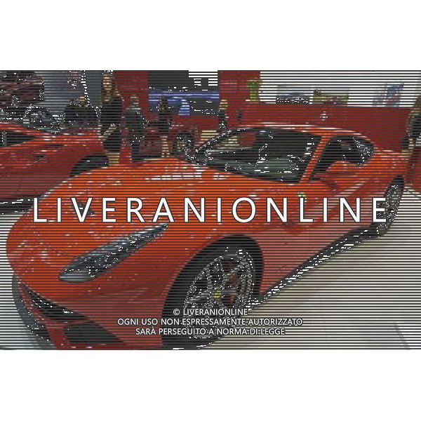 31.03.2016 Poznan Miedzynarodowe Targi Poznanskie Motor Show 2016 N/z stoisko Ferrari fot. Pawel Jaskolka/NEWSPIX.PL International Poznan Trades POZNAN MOTO SHOW 2016 --- Newspix.pl AG ALDO LIVERANI SAS ONLY ITALY *** Local Caption *** www.newspix.pl mail us: info@newspix.pl call us: 0048 022 23 22 222 --- Polish Picture Agency by Ringier Axel Springer Poland