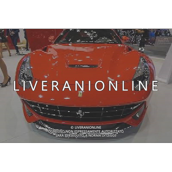 31.03.2016 Poznan Miedzynarodowe Targi Poznanskie Motor Show 2016 N/z stoisko Ferrari fot. Pawel Jaskolka/NEWSPIX.PL International Poznan Trades POZNAN MOTO SHOW 2016 --- Newspix.pl AG ALDO LIVERANI SAS ONLY ITALY *** Local Caption *** www.newspix.pl mail us: info@newspix.pl call us: 0048 022 23 22 222 --- Polish Picture Agency by Ringier Axel Springer Poland