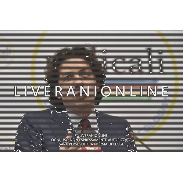 Conferenza Stampa di Presentazione del nuovo simbolo per le elezioni amministrative di Roma e Milano nella sede del Partito Radicale a Roma 01 aprile 2016 nella foto Marco Cappato © Corradetti / AGENZIA ALDO LIVERANI SAS