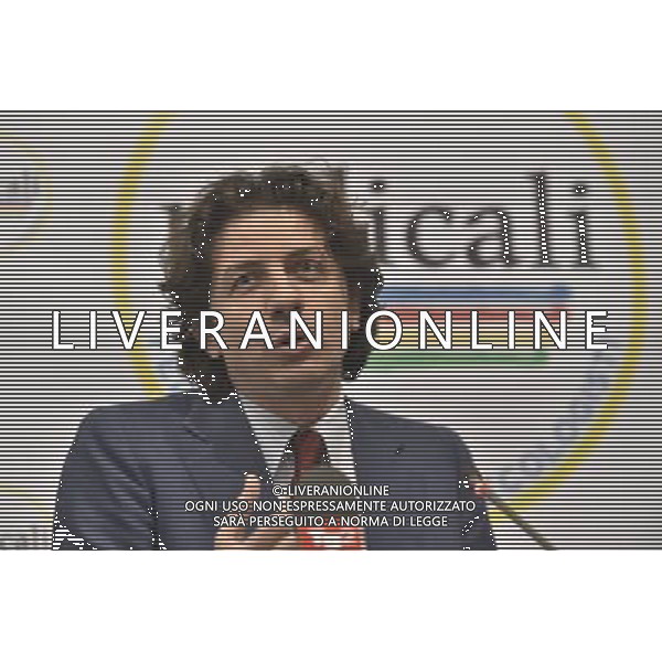 Conferenza Stampa di Presentazione del nuovo simbolo per le elezioni amministrative di Roma e Milano nella sede del Partito Radicale a Roma 01 aprile 2016 nella foto Marco Cappato © Corradetti / AGENZIA ALDO LIVERANI SAS