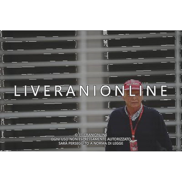 Niki Lauda (AUT) Mercedes Non-Executive Chairman. 01.04.2016. Formula 1 World Championship, Rd 2, Bahrain Grand Prix, Sakhir, Bahrain, Practice Day AG ALDO LIVERANI SAS ONLY ITALY