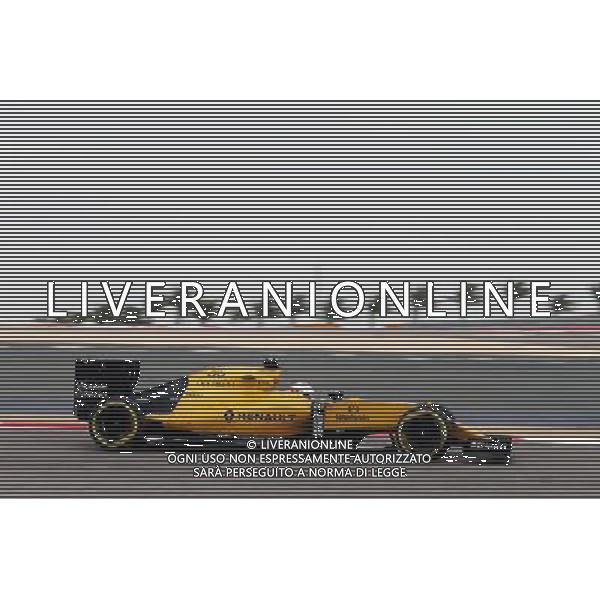 Kevin Magnussen (DEN) Renault Sport F1 Team RS16. 01.04.2016. Formula 1 World Championship, Rd 2, Bahrain Grand Prix, Sakhir, Bahrain, Practice Day AG ALDO LIVERANI SAS ONLY ITALY