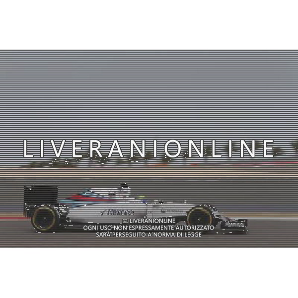 Felipe Massa (BRA) Williams FW38. 01.04.2016. Formula 1 World Championship, Rd 2, Bahrain Grand Prix, Sakhir, Bahrain, Practice Day AG ALDO LIVERANI SAS ONLY ITALY