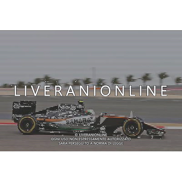 Alfonso Celis Jr (MEX) Sahara Force India F1 VJM09 Development Driver. 01.04.2016. Formula 1 World Championship, Rd 2, Bahrain Grand Prix, Sakhir, Bahrain, Practice Day AG ALDO LIVERANI SAS ONLY ITALY