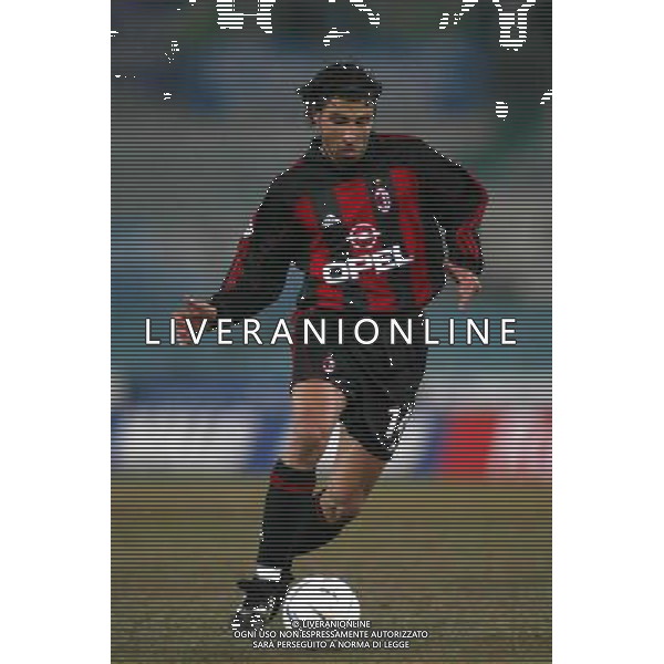 lazio-milan coppa italia 16/01/2002 nella foto jose mari foto aldo liverani