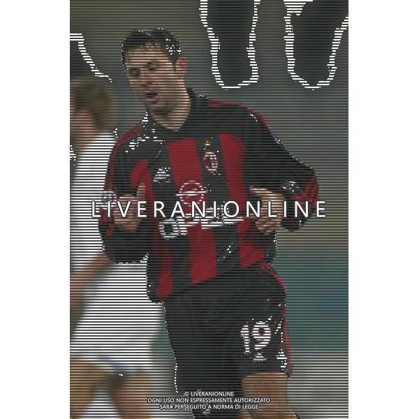 lazio-milan coppa italia 16/01/2002 nella foto moreno JAVI foto aldo liverani
