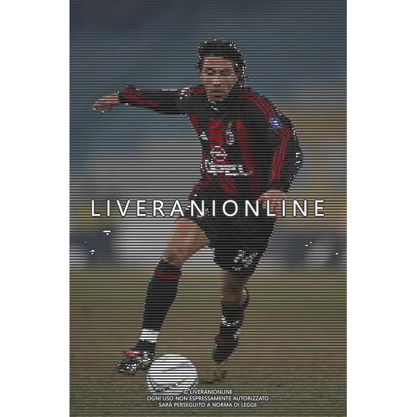 lazio-milan coppa italia 16/01/2002 nella foto jose mari foto aldo liverani