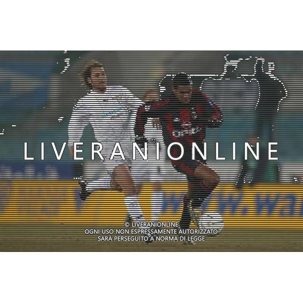 lazio-milan coppa italia 16/01/2002 nella foto serginho e mendieta gaizka foto aldo liverani