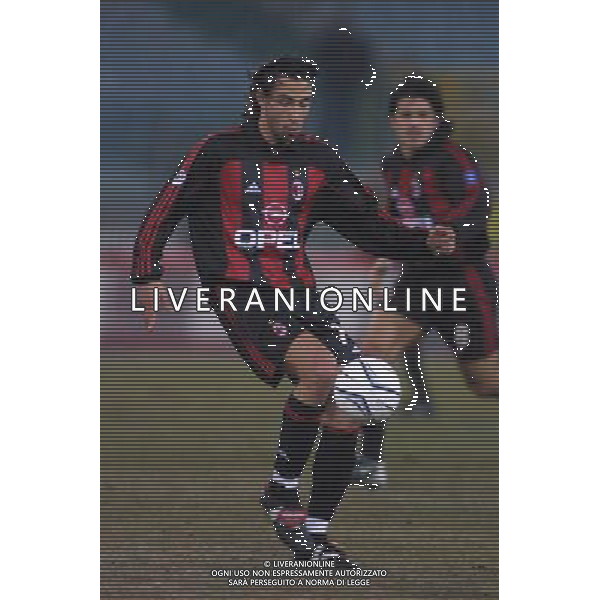 lazio-milan coppa italia 16/01/2002 nella foto jose mari foto aldo liverani