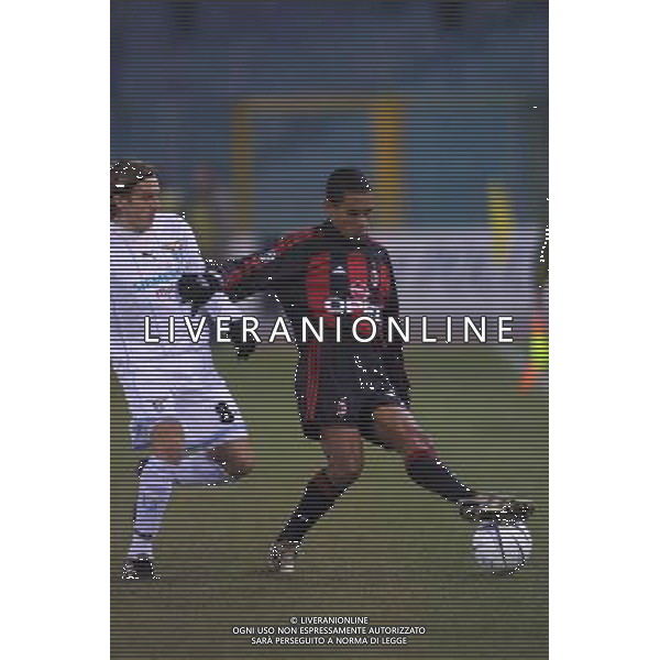 lazio-milan coppa italia 16/01/2002 nella foto serginho foto aldo liverani