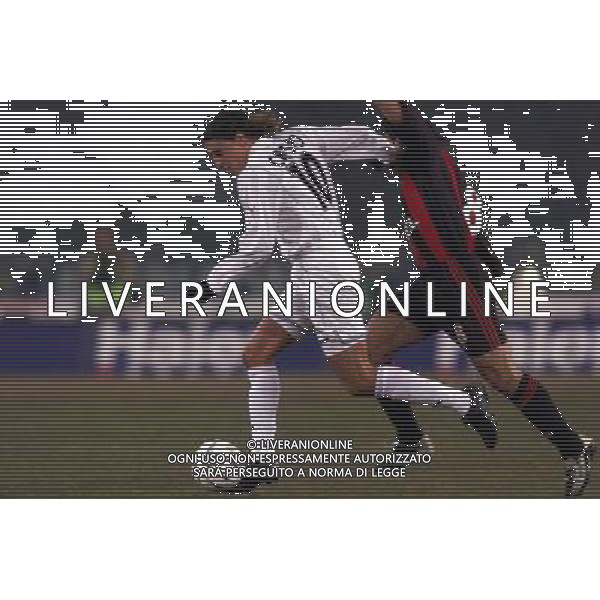 lazio-milan coppa italia 16/01/2002 nella foto crespo hernan foto aldo liverani