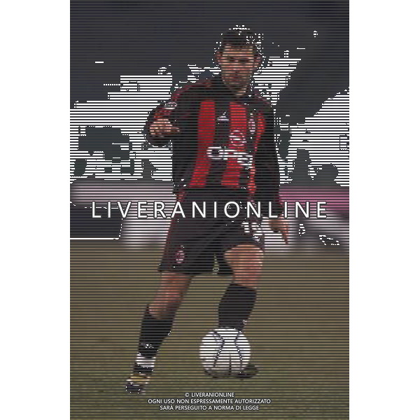 lazio-milan coppa italia 16/01/2002 nella foto javi moreno foto aldo liverani