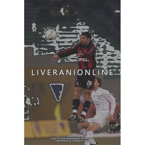 lazio-milan coppa italia 16/01/2002 nella foto javi moreno foto aldo liverani
