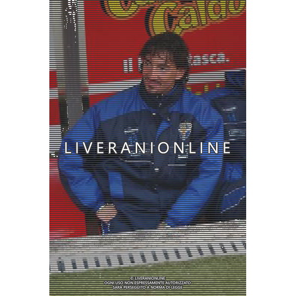MILAN-BRESCIA 13/01/2002 NELLA FOTO MERO VITTORIO FOTO ALDO LIVERANI