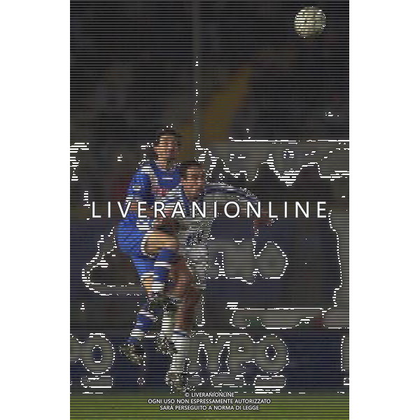 BRESCIA-COMO 2001/2002 COPPA ITALIA NELLA FOTO MERO FOTO ALDO LIVERANI FARABOLAFOTO