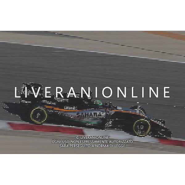 Sergio Perez (MEX), Sahara Force India 02.04.2016. Formula 1 World Championship, Rd 2, Bahrain Grand Prix, Sakhir, Bahrain, Qualifying Day. AG ALDO LIVERANI SAS ONLY ITALY
