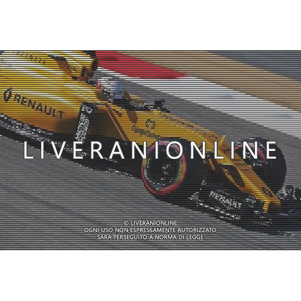 Kevin Magnussen (DEN) Renault Sport F1 Team RS16. 02.04.2016. Formula 1 World Championship, Rd 2, Bahrain Grand Prix, Sakhir, Bahrain, Qualifying Day. AG ALDO LIVERANI SAS ONLY ITALY