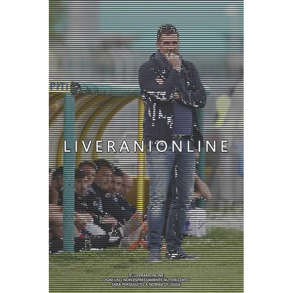 SANTARCANGELO vs TUTTOCUOIO, Campionato di Calcio Lega Pro, Girone B, 29» giornata, 02/04/2016, nella foto: cristiano lucarelli, allenatore, ©Claudio Zamagni/ Agenzia Aldo Liverani s.a.s.