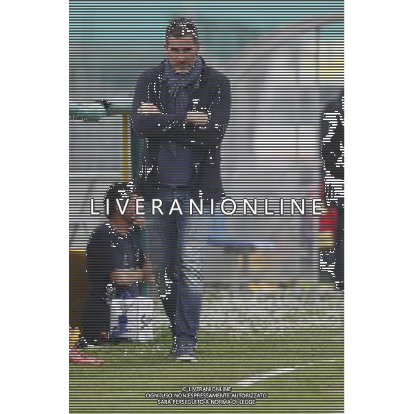 SANTARCANGELO vs TUTTOCUOIO, Campionato di Calcio Lega Pro, Girone B, 29» giornata, 02/04/2016, nella foto: cristiano lucarelli, allenatore, ©Claudio Zamagni/ Agenzia Aldo Liverani s.a.s.