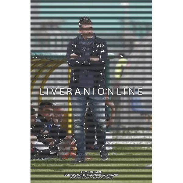 SANTARCANGELO vs TUTTOCUOIO, Campionato di Calcio Lega Pro, Girone B, 29» giornata, 02/04/2016, nella foto: cristiano lucarelli, allenatore, ©Claudio Zamagni/ Agenzia Aldo Liverani s.a.s.