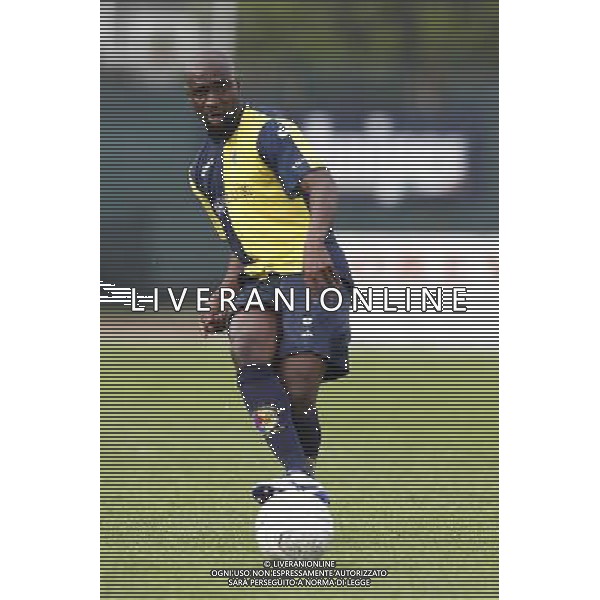 SANTARCANGELO vs TUTTOCUOIO, Campionato di Calcio Lega Pro, Girone B, 29» giornata, 02/04/2016, nella foto: FRANCIS OBENG, ©Claudio Zamagni/ Agenzia Aldo Liverani s.a.s.