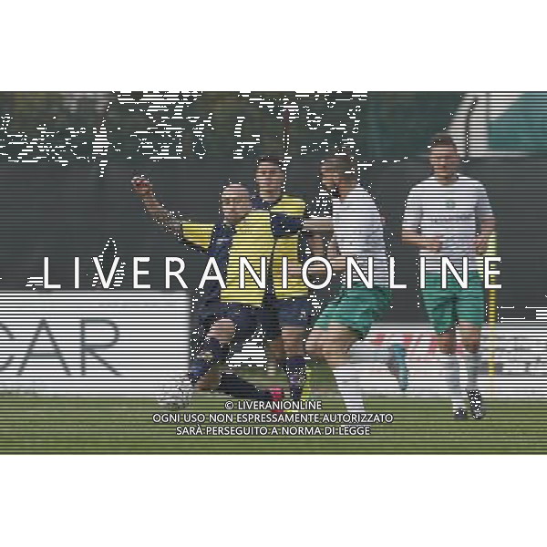 SANTARCANGELO vs TUTTOCUOIO, Campionato di Calcio Lega Pro, Girone B, 29» giornata, 02/04/2016, nella foto: una fase di gioco, ©Claudio Zamagni/ Agenzia Aldo Liverani s.a.s.