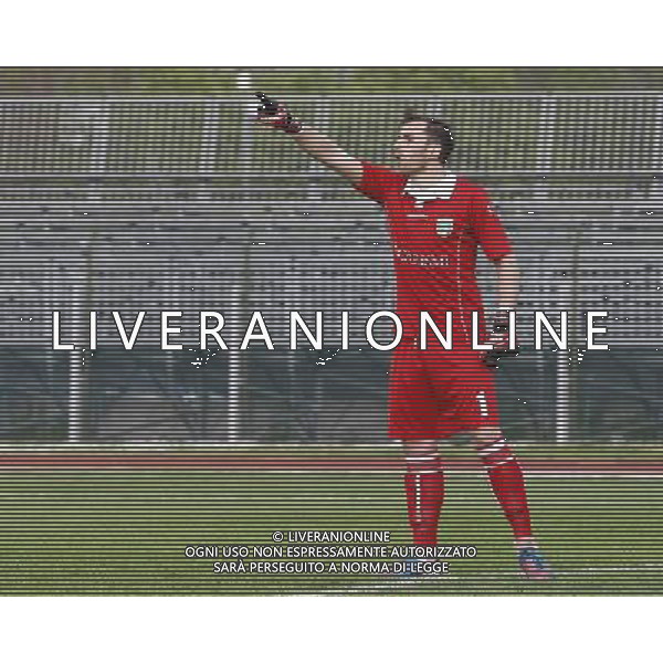 SANTARCANGELO vs TUTTOCUOIO, Campionato di Calcio Lega Pro, Girone B, 29» giornata, 02/04/2016, nella foto:FEOLA IVANO, ©Claudio Zamagni/ Agenzia Aldo Liverani s.a.s.