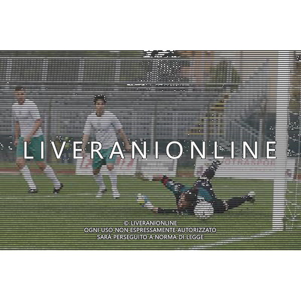SANTARCANGELO vs TUTTOCUOIO, Campionato di Calcio Lega Pro, Girone B, 29» giornata, 02/04/2016, nella foto: IL GOAL DI GIOVINCO, ©Claudio Zamagni/ Agenzia Aldo Liverani s.a.s.