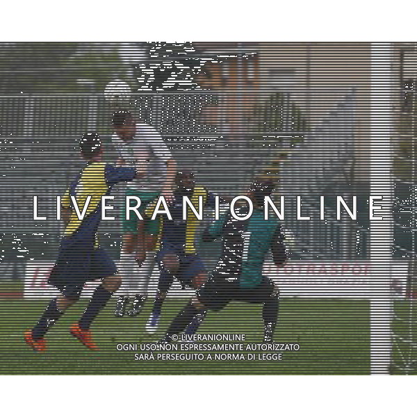 SANTARCANGELO vs TUTTOCUOIO, Campionato di Calcio Lega Pro, Girone B, 29» giornata, 02/04/2016, nella foto: AZIONE IN AREA, ©Claudio Zamagni/ Agenzia Aldo Liverani s.a.s.
