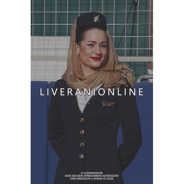 Grid girl on the drivers parade. 03.04.2016. Formula 1 World Championship, Rd 2, Bahrain Grand Prix, Sakhir, Bahrain, Race Day. AG ALDO LIVERANI SAS ONLY ITALY
