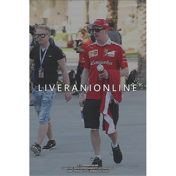 Kimi Raikkonen (FIN) Ferrari. 03.04.2016. Formula 1 World Championship, Rd 2, Bahrain Grand Prix, Sakhir, Bahrain, Race Day. AG ALDO LIVERANI SAS ONLY ITALY