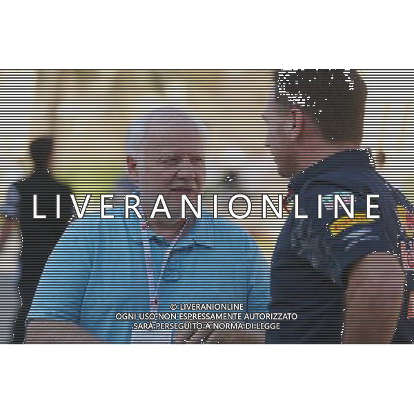 Norbert Vettel (GER) with Christian Horner (GBR) Red Bull Racing Team Principal. 03.04.2016. Formula 1 World Championship, Rd 2, Bahrain Grand Prix, Sakhir, Bahrain, Race Day. AG ALDO LIVERANI SAS ONLY ITALY