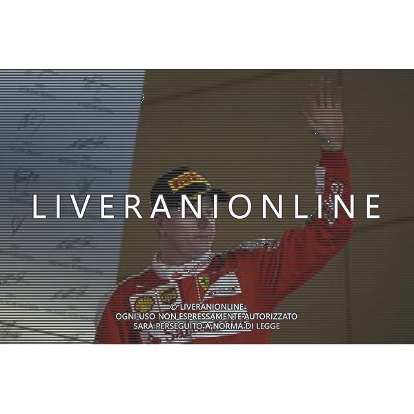 2nd place Kimi Raikkonen (FIN) Scuderia Ferrari. 03.04.2016. Formula 1 World Championship, Rd 2, Bahrain Grand Prix, Sakhir, Bahrain, Race Day. AG ALDO LIVERANI SAS ONLY ITALY