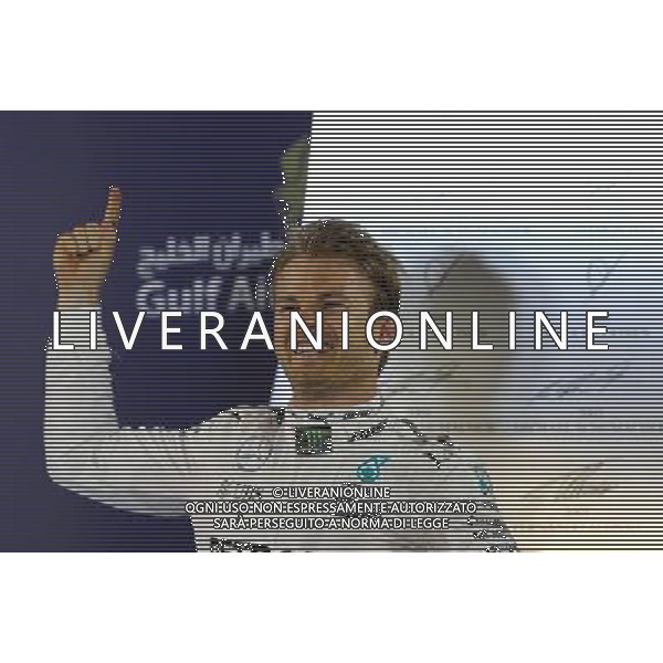 Nico Rosberg (GER), Mercedes AMG F1 Team 03.04.2016. Formula 1 World Championship, Rd 2, Bahrain Grand Prix, Sakhir, Bahrain, Race Day. AG ALDO LIVERANI SAS ONLY ITALY