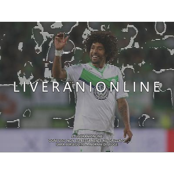 firo Fu§ball, Fussball, 06.04.2016 Uefa Champions League, CL Saison 2015/2016 Viertelfinale, Hinspiel VfL Wolfsburg - Real Madrid CF 2:0 VfL Dante, Gestik, Geste, Jubel $worldrights Es gelten unsere AGB, einsehbar auf www.firosportphoto.de copyright by firo sportphoto: Coesfelder Str.207 48249 DŸlmen www.firosportphoto.de mail@firosportphoto.de (V o l k s b a n k B o c h u m - W i t t e n ) IBAN DE68 4306 0129 0341 1171 00 Tel:Ê 02594 - 9916004 Fax:Ê02594 - 9916005 AG ALDO LIVERANI SAS ONLY ITALY