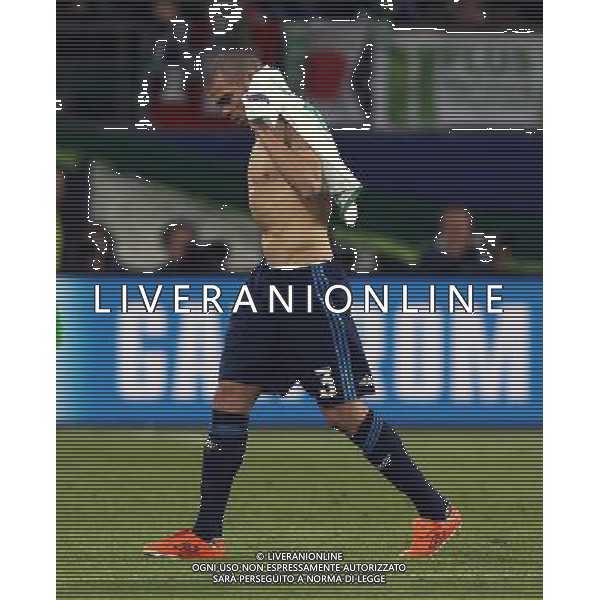 firo Fu§ball, Fussball, 06.04.2016 Uefa Champions League, CL Saison 2015/2016 Viertelfinale, Hinspiel VfL Wolfsburg - Real Madrid CF 2:0 Real Pepe, EnttŠuschung enttŠuscht Enttaeuschung enttaeuscht unzufrieden $worldrights Es gelten unsere AGB, einsehbar auf www.firosportphoto.de copyright by firo sportphoto: Coesfelder Str.207 48249 DŸlmen www.firosportphoto.de mail@firosportphoto.de (V o l k s b a n k B o c h u m - W i t t e n ) IBAN DE68 4306 0129 0341 1171 00 Tel:Ê 02594 - 9916004 Fax:Ê02594 - 9916005 AG ALDO LIVERANI SAS ONLY ITALY