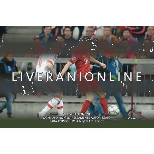 2016.04.05 Monachium Pilka nozna UEFA Champions League Liga Mistrzow 1/4 Finalu sezon 2015/2016 FC Bayern Monachium - SL Benfica N/Z Robert Lewandowski Foto Pawel Andrachiewicz / Pressfocus 2016.04.05 Munich Football UEFA Champions League 1/4 season 2015/2016 FC Bayern Munich - Sport Lisboa e Benfica Robert Lewandowski Photo Pawel Andrachiewicz / Pressfocus / NEWSPIX.PL --- Newspix.pl/ AGENZIA ALDO LIVERANI SAS - ITALY ONLY EDITORIAL USE ONLY - FC Bayern Monaco - SL Benfica UEFA Champions League 2015/2016 