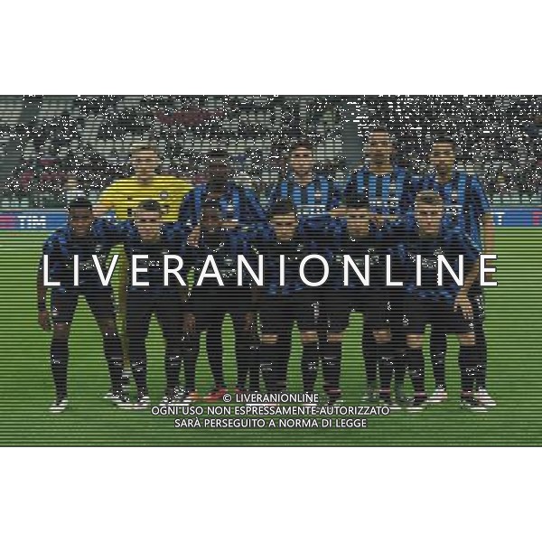 Coppa Italia Primavera TIM Cup 2015/2016 Finale Andata Torino - 07.04.2016 Juventus-Inter Nella Foto:inter squadra formazione radu,gyamfi,miangue,bonetto,gravillon,della giovanna,zonta,manaj,baldini,delgado,gnoukouri /Ph.Vitez-Ag. Aldo Liverani