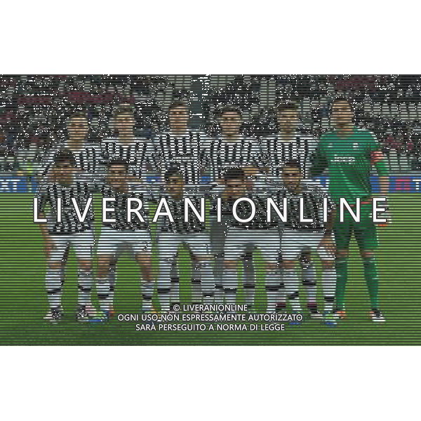 Coppa Italia Primavera TIM Cup 2015/2016 Finale Andata Torino - 07.04.2016 Juventus-Inter Nella Foto:juventus squadra formazione audero,zappa,severin,blanco moreno,macek,kastanos,favilli,vadala,bove,lirola kosok,cassata /Ph.Vitez-Ag. Aldo Liverani
