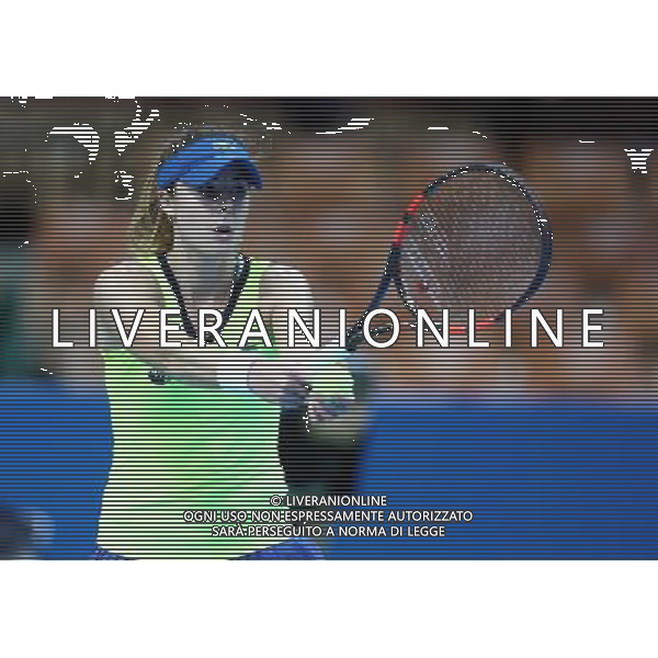 KATOWICE , HALA SPODEK 07.04.2016 SPORT TENIS KOBIETY TURNIEJ SINGLOWY WTA KATOWICE OPEN I RUNDA 1/8 FINALU FRANCESCA SCHIAVONE ( ITA ) - ALIZE CORNET ( FRA ) NZ ALIZE CORNET FOT MICHAL NOWAK / NEWSPIX.PL KATOWICE , HALA SPODEK 07.04.2016 TENNIS WOMAN SINGLES WTA INTERNATIONAL KATOWICE OPEN 1ST ROUND 1/8 FRANCESCA SCHIAVONE ( ITA ) - ALIZE CORNET ( FRA ) ALIZE CORNET MICHAL NOWAK / NEWSPIX.PL --- Newspix.pl / AGENZIA ALDO LIVERANI SAS - ITALY ONLY EDITORIAL USE ONLY 