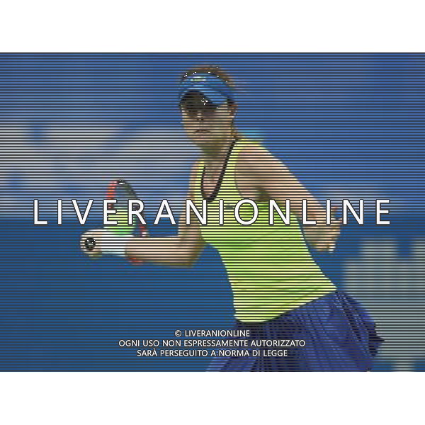 KATOWICE , HALA SPODEK 07.04.2016 SPORT TENIS KOBIETY TURNIEJ SINGLOWY WTA KATOWICE OPEN I RUNDA 1/8 FINALU FRANCESCA SCHIAVONE ( ITA ) - ALIZE CORNET ( FRA ) NZ ALIZE CORNET FOT MICHAL NOWAK / NEWSPIX.PL KATOWICE , HALA SPODEK 07.04.2016 TENNIS WOMAN SINGLES WTA INTERNATIONAL KATOWICE OPEN 1ST ROUND 1/8 FRANCESCA SCHIAVONE ( ITA ) - ALIZE CORNET ( FRA ) ALIZE CORNET MICHAL NOWAK / NEWSPIX.PL --- Newspix.pl / AGENZIA ALDO LIVERANI SAS - ITALY ONLY EDITORIAL USE ONLY 
