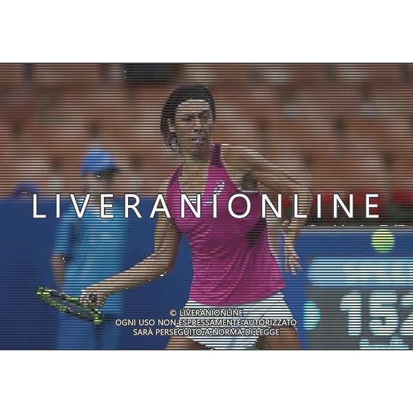 KATOWICE , HALA SPODEK 07.04.2016 SPORT TENIS KOBIETY TURNIEJ SINGLOWY WTA KATOWICE OPEN I RUNDA 1/8 FINALU FRANCESCA SCHIAVONE ( ITA ) - ALIZE CORNET ( FRA ) NZ FRANCESCA SCHIAVONE FOT MICHAL NOWAK / NEWSPIX.PL KATOWICE , HALA SPODEK 07.04.2016 TENNIS WOMAN SINGLES WTA INTERNATIONAL KATOWICE OPEN 1ST ROUND 1/8 FRANCESCA SCHIAVONE ( ITA ) - ALIZE CORNET ( FRA ) FRANCESCA SCHIAVONE MICHAL NOWAK / NEWSPIX.PL --- Newspix.pl *** Local Caption *** www.newspix.pl mail us: info@newspix.pl call us: 0048 022 23 22 222 --- Polish Picture Agency by Ringier Axel Springer Poland / AGENZIA ALDO LIVERANI SAS - ITALY ONLY EDITORIAL USE ONLY 
