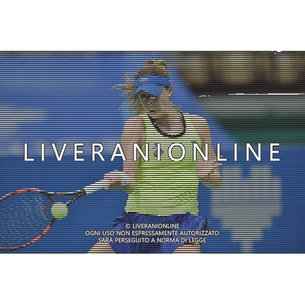 2016.04.07 Katowice hala Spodek Tenis ziemny WTA Katowice Open 2016 mecz Francesca SCHIAVONE (ITA) - Alize CORNET (FRA) N/z Alize CORNET Foto Lukasz Laskowski / PressFocus/NEWSPIX.PL 2016.04.07 Katowice Spodek Hall Women tennis tournament WTA Katowice Open 2016 game Francesca SCHIAVONE (ITA) vs. Alize CORNET (FRA) Alize CORNET Credit: Lukasz Laskowski / PressFocus --- Newspix.pl *** Local Caption *** www.newspix.pl mail us: info@newspix.pl call us: 0048 022 23 22 222 --- Polish Picture Agency by Ringier Axel Springer Poland / AGENZIA ALDO LIVERANI SAS - ITALY ONLY EDITORIAL USE ONLY 
