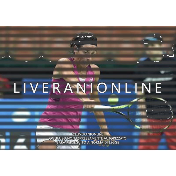 2016.04.07 Katowice hala Spodek Tenis ziemny WTA Katowice Open 2016 mecz Francesca SCHIAVONE (ITA) - Alize CORNET (FRA) N/z Francesca SCHIAVONE Foto Lukasz Laskowski / PressFocus/NEWSPIX.PL 2016.04.07 Katowice Spodek Hall Women tennis tournament WTA Katowice Open 2016 game Francesca SCHIAVONE (ITA) vs. Alize CORNET (FRA) Francesca SCHIAVONE Credit: Lukasz Laskowski / PressFocus --- Newspix.pl *** Local Caption *** www.newspix.pl mail us: info@newspix.pl call us: 0048 022 23 22 222 --- Polish Picture Agency by Ringier Axel Springer Poland / AGENZIA ALDO LIVERANI SAS - ITALY ONLY EDITORIAL USE ONLY 