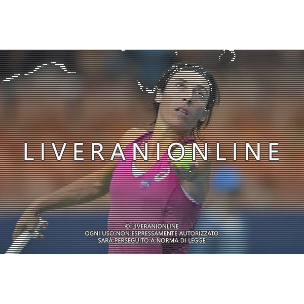 2016.04.07 Katowice hala Spodek Tenis ziemny WTA Katowice Open 2016 mecz Francesca SCHIAVONE (ITA) - Alize CORNET (FRA) N/z Francesca SCHIAVONE Foto Lukasz Laskowski / PressFocus/NEWSPIX.PL 2016.04.07 Katowice Spodek Hall Women tennis tournament WTA Katowice Open 2016 game Francesca SCHIAVONE (ITA) vs. Alize CORNET (FRA) Francesca SCHIAVONE Credit: Lukasz Laskowski / PressFocus --- Newspix.pl *** Local Caption *** www.newspix.pl mail us: info@newspix.pl call us: 0048 022 23 22 222 --- Polish Picture Agency by Ringier Axel Springer Poland / AGENZIA ALDO LIVERANI SAS - ITALY ONLY EDITORIAL USE ONLY 