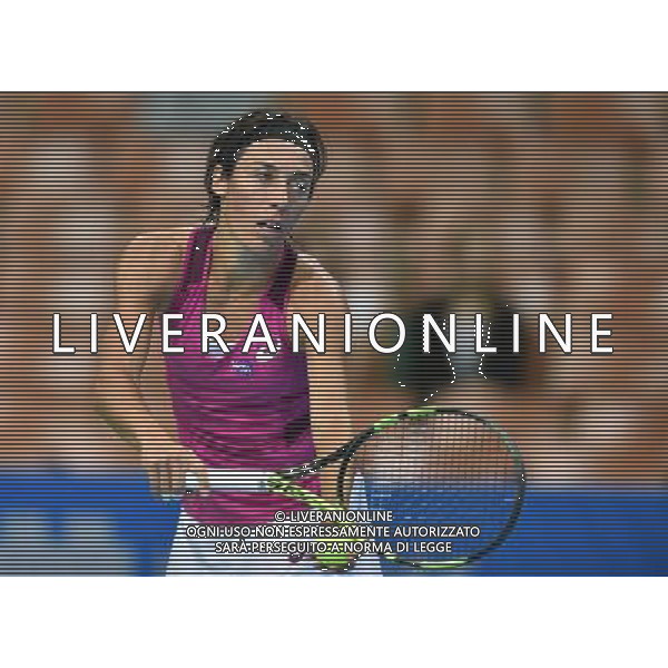 2016.04.07 Katowice hala Spodek Tenis ziemny WTA Katowice Open 2016 mecz Francesca SCHIAVONE (ITA) - Alize CORNET (FRA) N/z Francesca SCHIAVONE Foto Lukasz Laskowski / PressFocus/NEWSPIX.PL 2016.04.07 Katowice Spodek Hall Women tennis tournament WTA Katowice Open 2016 game Francesca SCHIAVONE (ITA) vs. Alize CORNET (FRA) Francesca SCHIAVONE Credit: Lukasz Laskowski / PressFocus --- Newspix.pl *** Local Caption *** www.newspix.pl mail us: info@newspix.pl call us: 0048 022 23 22 222 --- Polish Picture Agency by Ringier Axel Springer Poland / AGENZIA ALDO LIVERANI SAS - ITALY ONLY EDITORIAL USE ONLY 