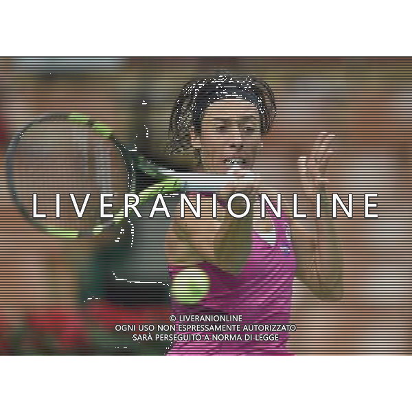 2016.04.07 Katowice hala Spodek Tenis ziemny WTA Katowice Open 2016 mecz Francesca SCHIAVONE (ITA) - Alize CORNET (FRA) N/z Francesca SCHIAVONE Foto Lukasz Laskowski / PressFocus/NEWSPIX.PL 2016.04.07 Katowice Spodek Hall Women tennis tournament WTA Katowice Open 2016 game Francesca SCHIAVONE (ITA) vs. Alize CORNET (FRA) Francesca SCHIAVONE Credit: Lukasz Laskowski / PressFocus --- Newspix.pl *** Local Caption *** www.newspix.pl mail us: info@newspix.pl call us: 0048 022 23 22 222 --- Polish Picture Agency by Ringier Axel Springer Poland / AGENZIA ALDO LIVERANI SAS - ITALY ONLY EDITORIAL USE ONLY 