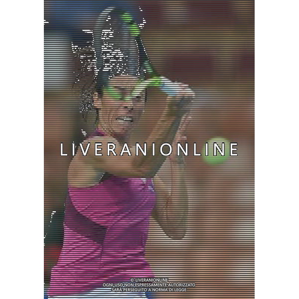 2016.04.07 Katowice hala Spodek Tenis ziemny WTA Katowice Open 2016 mecz Francesca SCHIAVONE (ITA) - Alize CORNET (FRA) N/z Francesca SCHIAVONE Foto Lukasz Laskowski / PressFocus/NEWSPIX.PL 2016.04.07 Katowice Spodek Hall Women tennis tournament WTA Katowice Open 2016 game Francesca SCHIAVONE (ITA) vs. Alize CORNET (FRA) Francesca SCHIAVONE Credit: Lukasz Laskowski / PressFocus --- Newspix.pl *** Local Caption *** www.newspix.pl mail us: info@newspix.pl call us: 0048 022 23 22 222 --- Polish Picture Agency by Ringier Axel Springer Poland / AGENZIA ALDO LIVERANI SAS - ITALY ONLY EDITORIAL USE ONLY 