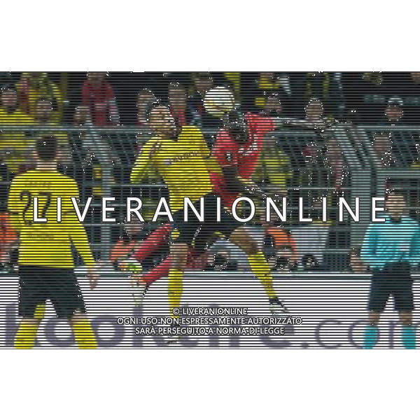 2016.04.07 Dortmund Pilka nozna UEFA Liga Europy Cwiercfinal 1/4 Finalu sezon 2015/2016 Borussia Dortmund - FC Liverpool N/Z Henrikh Mkhitaryan Mamadou Sakho Foto Pawel Andrachiewicz / Pressfocus/NEWSPIX.PL 2016.04.07 Dortmund Football UEFA Europa League 1/4 season 2015/2016 Borussia Dortmund - FC Liverpool Henrikh Mkhitaryan Mamadou Sakho Photo Pawel Andrachiewicz / Pressfocus --- Newspix.pl / AGENZIA ALDO LIVERANI SAS - ITALY ONLY EDITORIAL USE ONLY 