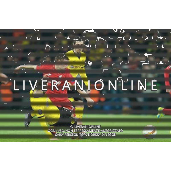 2016.04.07 Dortmund Pilka nozna UEFA Liga Europy Cwiercfinal 1/4 Finalu sezon 2015/2016 Borussia Dortmund - FC Liverpool N/Z James Milner Foto Pawel Andrachiewicz / Pressfocus/NEWSPIX.PL 2016.04.07 Dortmund Football UEFA Europa League 1/4 season 2015/2016 Borussia Dortmund - FC Liverpool James Milner Photo Pawel Andrachiewicz / Pressfocus --- Newspix.pl / AGENZIA ALDO LIVERANI SAS - ITALY ONLY EDITORIAL USE ONLY 
